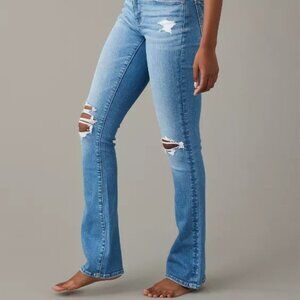 AE Stretch High-Waisted Skinny Kick Jean